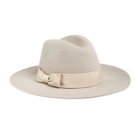 Aqua Accessories Nwt Felted Wool Rancher Fedora Hat Poshmark